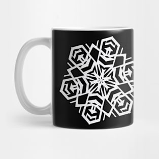 Paper Snowflake design no. 2 Mug